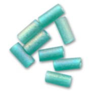 Miyuki Bugles 3mm BGL1-2405FR - Mat Tr Teal AB x10g