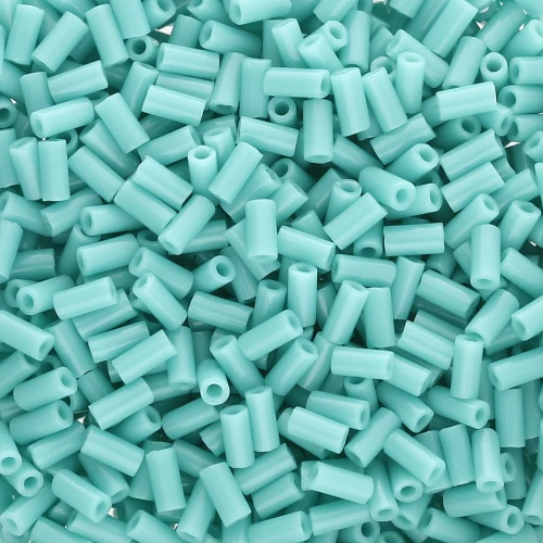 Miyuki Bugles 3mm BGL1-412 - Opaque Turquoise Green x10g