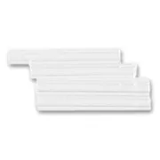 Preciosa Seed beads tubes 20 mm Crystal x20g