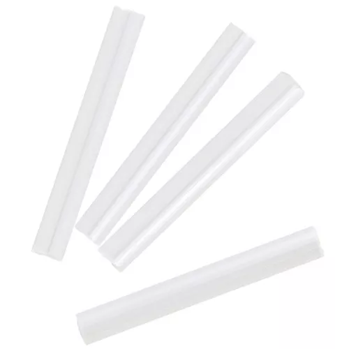 Preciosa seed beads, 20 mm tubes, Alabaster White, 20 g