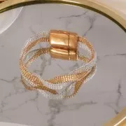 Miyuki Delica 11/0 DB0041 - Crystal Silver Lined