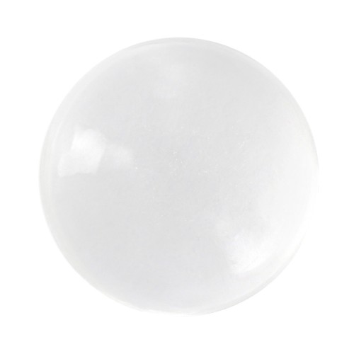 6mm Round Cabochon - Rock Crystal x1