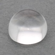 6mm Round Cabochon - Rock Crystal x1