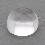 6mm Round Cabochon - Rock Crystal x1