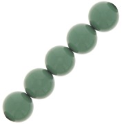 12mm Preciosa Pearls - Round Maxima - Sage x6