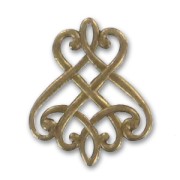 Spacer 25x20mm Bronze tone x2|raw }}