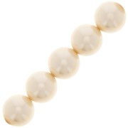 10mm Preciosa Pearls - Round Maxima - Pearl Effect Creamrose x5
