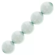 10mm Preciosa Pearls - Round Maxima - Pearl Effect Light Blue x5
