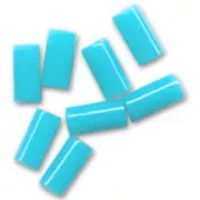 Miyuki Bugles 3mm BGL1-413 - Opaque Turquoise Blue x10g