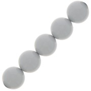 10mm Preciosa Pearls - Round Maxima - Ceramic Grey x5
