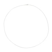 925 Sterling Silver 1.10mm snake mesh choker x50cm