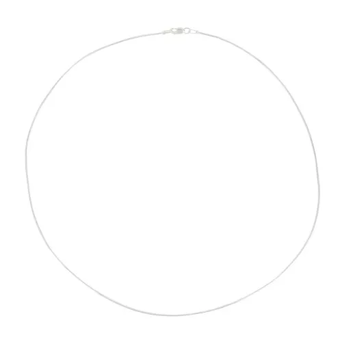925 Sterling Silver 1.10mm snake mesh choker x50cm