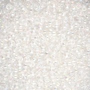 Preciosa 11/0 2 mm Seed Beads - Crystal AB, 20 g