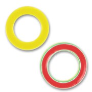 Loop double-sided 38mm Yellow/Red/Green x1