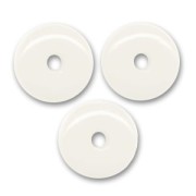 Pastilles 6mm Opaque White x50