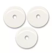 Pastilles 6mm Opaque White x50