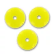 Pastilles 6mm Jaune Opaque x50