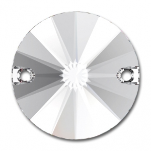 PureCrystal 3200 Sew-on Stone 10mm Crystal x1