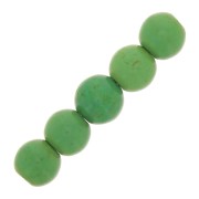 10mm Imitation Howlite Dyed Round beads - Green x10|raw }}