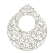 Light pendants Fancy 59mm Silver tone x6