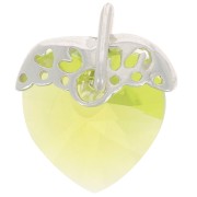 925 Sterling Silver Pendant holder for 6228 10,3x10mm x1|raw }}