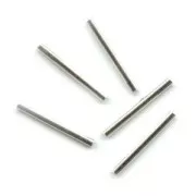 Silver straight tubes 12x2mm x8