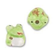 Ceramics Frog 15mm Green x1|raw }}