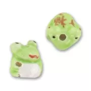 Ceramics Frog 15mm Green x1