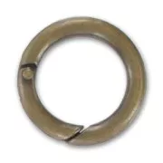 Round clasp econo 25mm Bronze tone x1