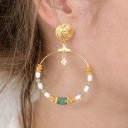 Beads Green Aventurine  3mm x25