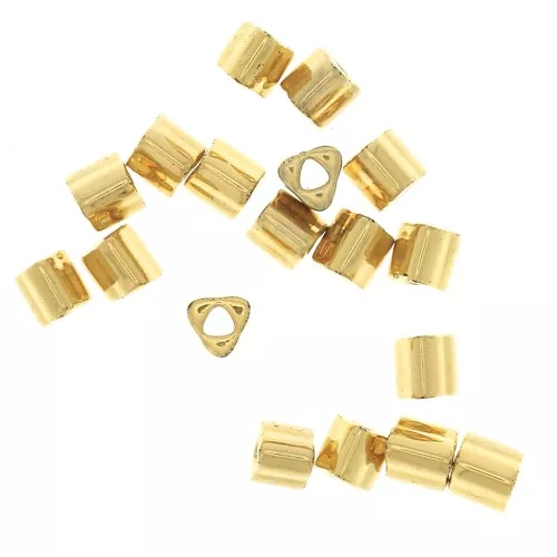 Triangles Toho 11/0 TG712 - 24K Gold Plated x5g