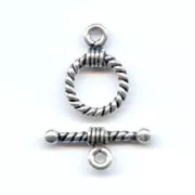 925 Sterling Silver Toggle clasp 10mm x1