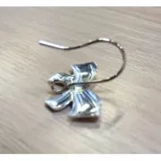 Sterling Silver Bowtie Earwires 19mm x 2