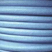 European cotton waxed cord 0.7mm Blue  x 3 m