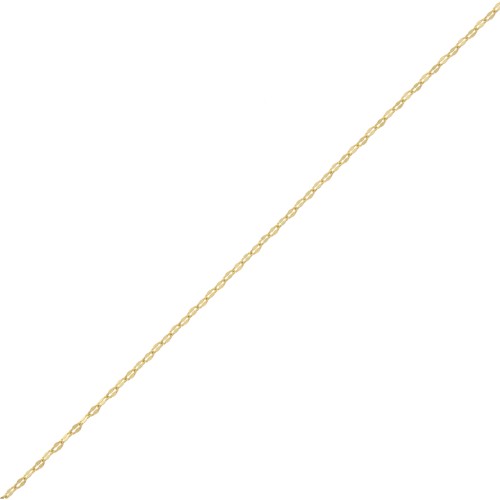 1.8mm Fancy mesh Chain - Fine Gold Plated x50cm
