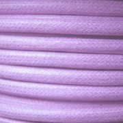 European cotton waxed cord 0.7mm Mauve x 3 m
