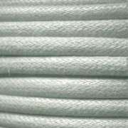 European cotton waxed cord 0.7mm Light Grey x 3 m|raw }}