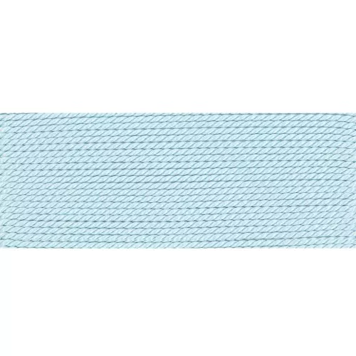 Silk Bead Cord 0.75mm Light Turquoise x2m
