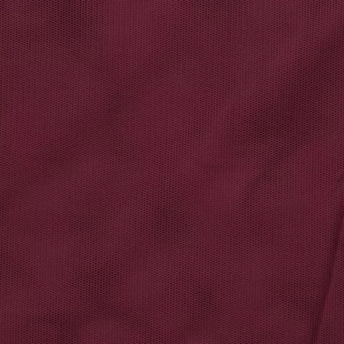 Plain Tulle fabric - Bordeaux x10cm