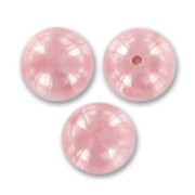 Round beads  8mm Luster Rose x20