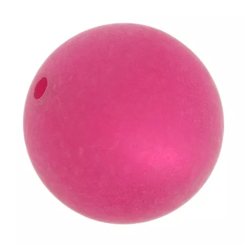 4mm Polaris round beads - Fuchsia x20