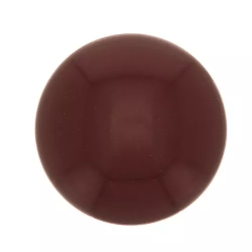 12mm Opaque resin cabochon - Wine Lees x1