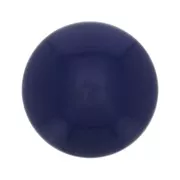 12mm Opaque resin cabochon - Navy Blue x1