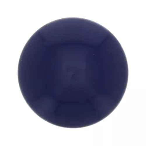 12mm Opaque resin cabochon - Navy Blue x1
