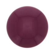 12mm Opaque resin cabochon - Aubergine x1|raw }}