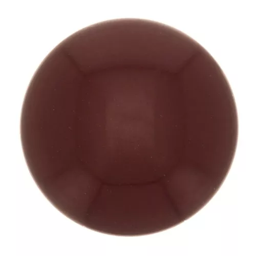 14mm Opaque resin cabochon - Wine Lees x1