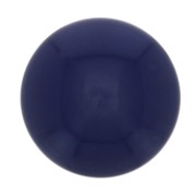 14mm Opaque resin cabochon - Navy Blue x1|raw }}