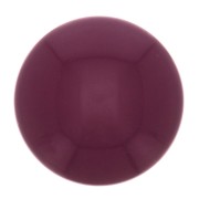 14mm Opaque resin cabochon - Aubergine x1|raw }}