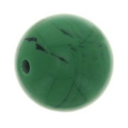 10mm Opaque resin bead - Malachite x1|raw }}