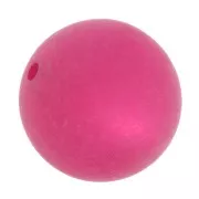 6mm Polaris round beads - Fuchsia x10